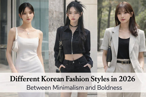 Different Korean Fashion Styles in 2026 Between Minimalism and Boldness