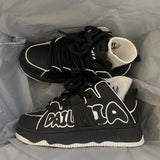Stylish Y2K Platform Sneakers with Letter Print