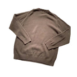 Casual Grunge Knit Sweater with Stripes