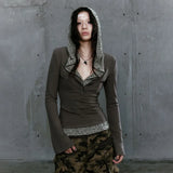 Grunge-Inspired Hoodie with Urban Flair