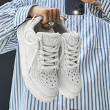 Y2K Skateboard Sneakers in Lilac for Casual Street Style