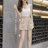 Stylish Blue Shorts for Women Sweet Kawaii Beach Fashion for Any Occasion