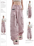 Rosa Y2K Cargo Pants with Oversized Cut