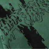 Black Ripped Sweater for Women Gothic