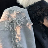 Y2K Streetwear Sweater for the Casual Retro Look Versatile