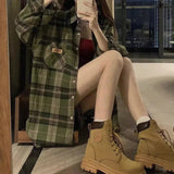 Grunge shirt for women casual streetwear style in Y2K look