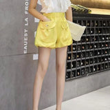 Stylish Blue Shorts for Women Sweet Kawaii Beach Fashion for Any Occasion