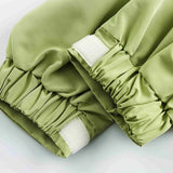 Y2K grüne Kapuzenjacke Windbreaker