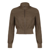 Brown Cargo Jacket in Y2K Style Dresses for Bold Fashionist