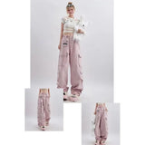 Rosa Y2K Cargo Pants with Oversized Cut
