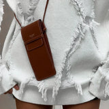 Y2K Oversize Pullover for Women with Fringes Fashionable Casual