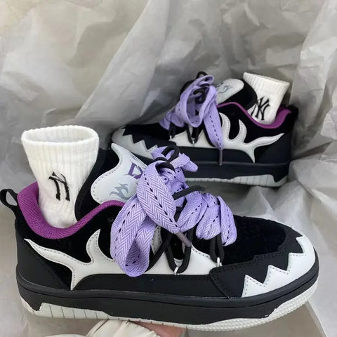 Stylish Y2K Sneakers in College Style