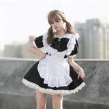 Delightful Lolita Dress in Maid Style with Bunny Charm