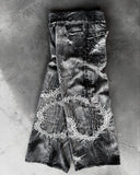 Gothic Retro Centipede-Design Softer Oversized Jean