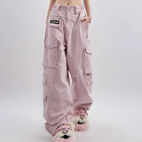 Rosa Y2K Cargo Pants with Oversized Cut
