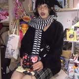 Gothic Skull Pullover with V-Neck skull and star print