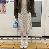 夏にぴったりの英国風のチェック柄ロック