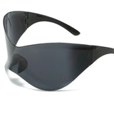 Futuristic Y3K Shield Sunglasses for Women