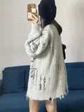 Cozy Cardigan in Korean Style Stylish with Zipper