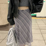 夏にぴったりの英国風のチェック柄ロック