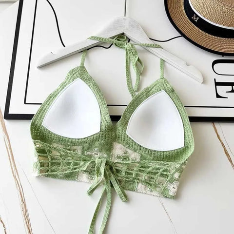 Boho Bikini Tops with Padding: Summery Beach Fashion in Indie Style