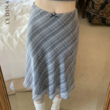 夏にぴったりの英国風のチェック柄ロック