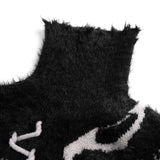 Acubi Pullover with Fringes and Lacing