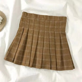 ライトアカデミア風カーディガン＆プリーツスカート